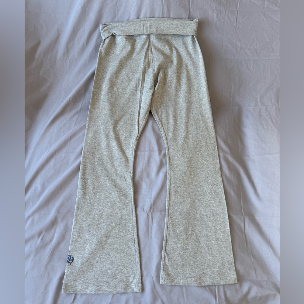 Chrome hearts womens yoga pants flared size small